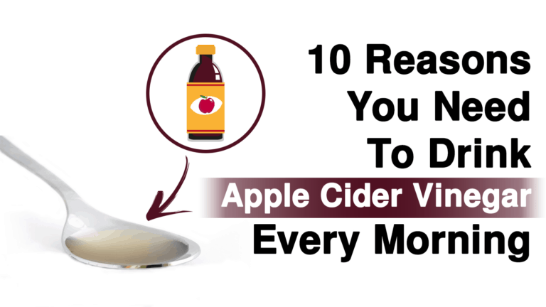 10 Apple Cider Vinegar Benefits And Why You Need To Drink It Every Morning