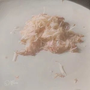Grated ginger