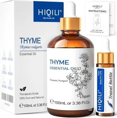 HIQILI 3.38 Fl Oz Thyme Essential Oil