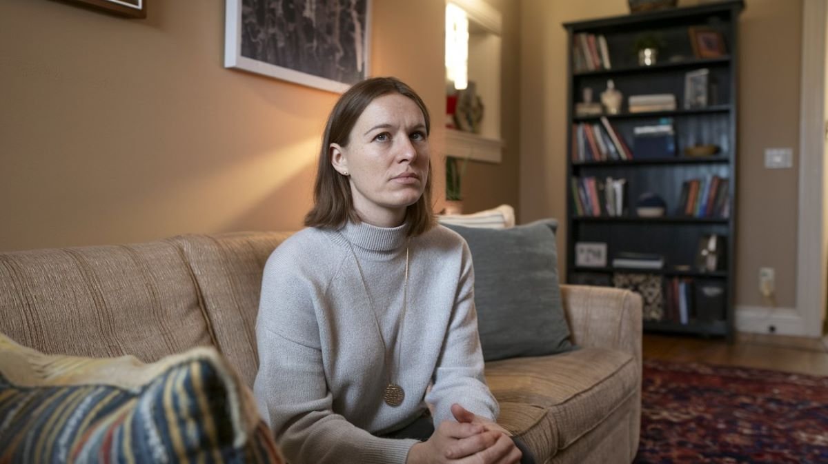 Photo of a woman with Seasonal Affective Disorder