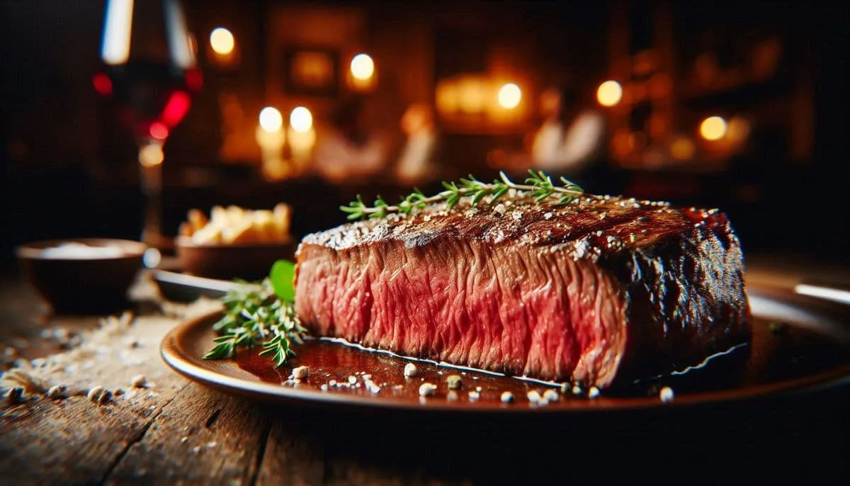 A Big Red Juicy Steak
