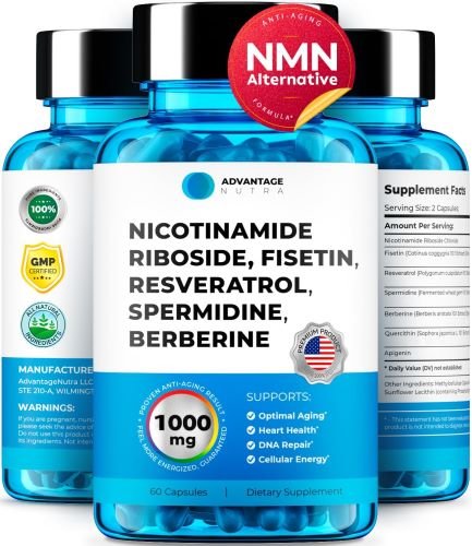 Advantage Nutra 7-1 longevity supplement