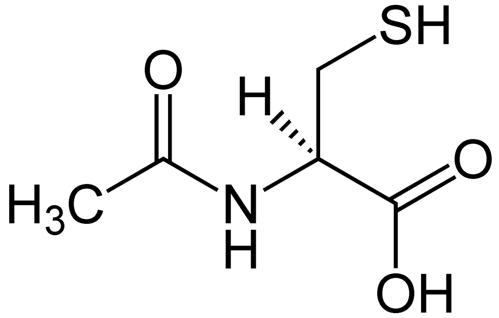 N-Acetylcysteine Chemical Structure