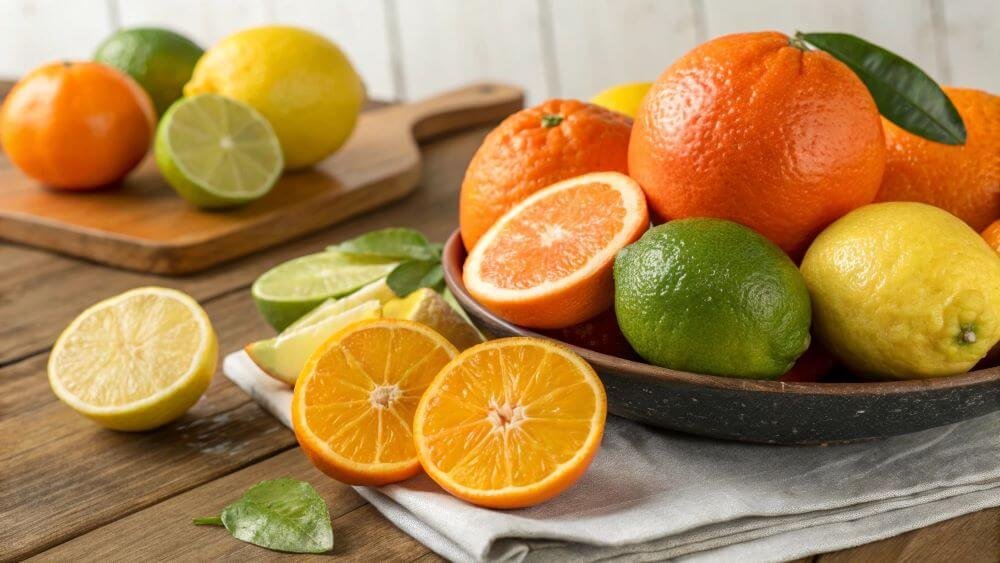 Oranges and Citrus fruits