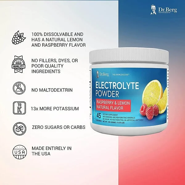 dr berg's original electrolyte powder 1