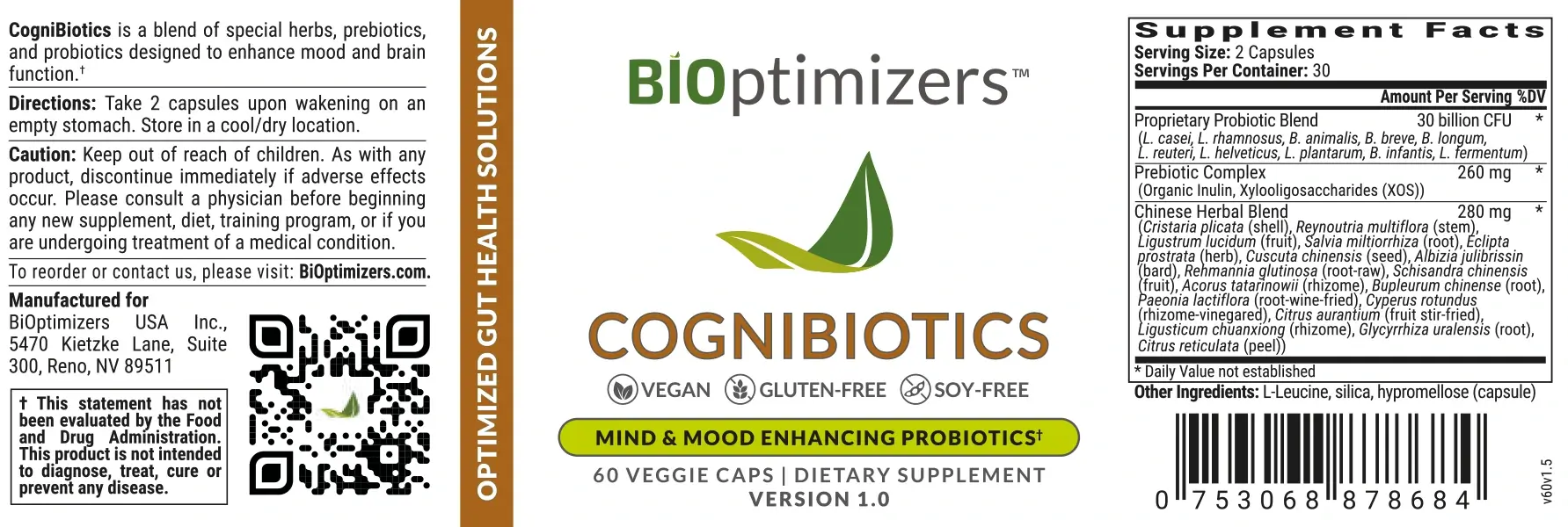 Cognibiotics full horizontal label