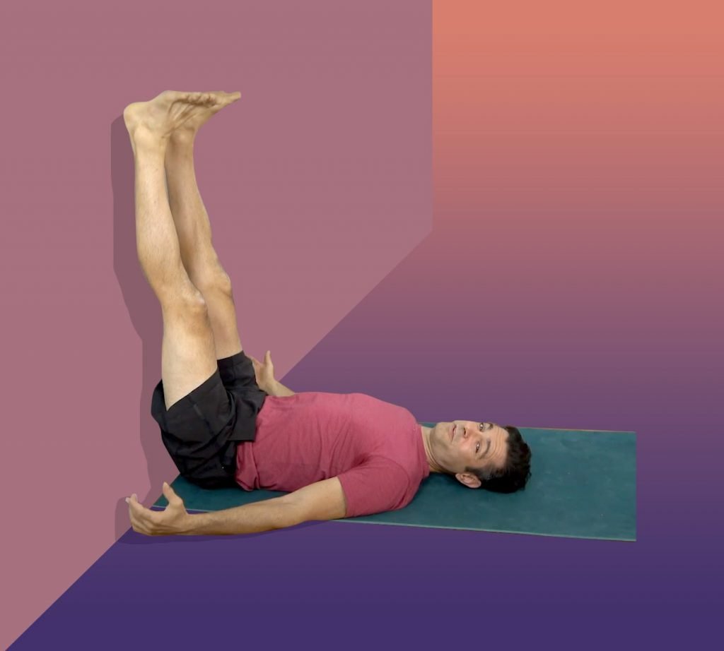 Yoga pose for back pain #1