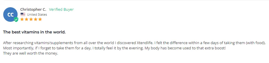 Xtend Life Total Balance Men's PREMIUM Review from Official Website