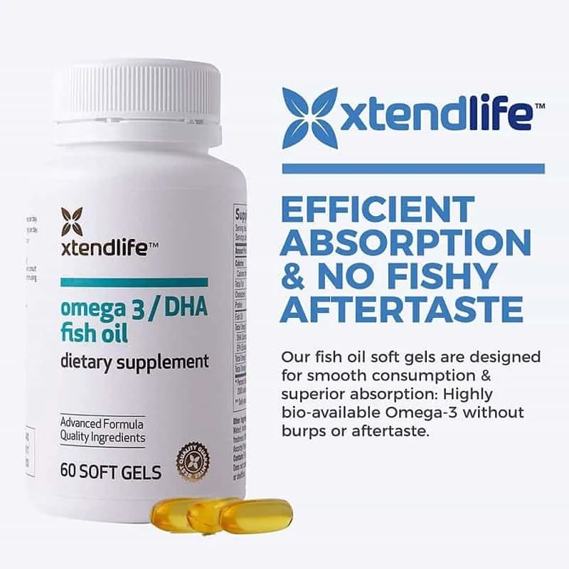 Xtend Life Omega 3 DHA Fish Oil