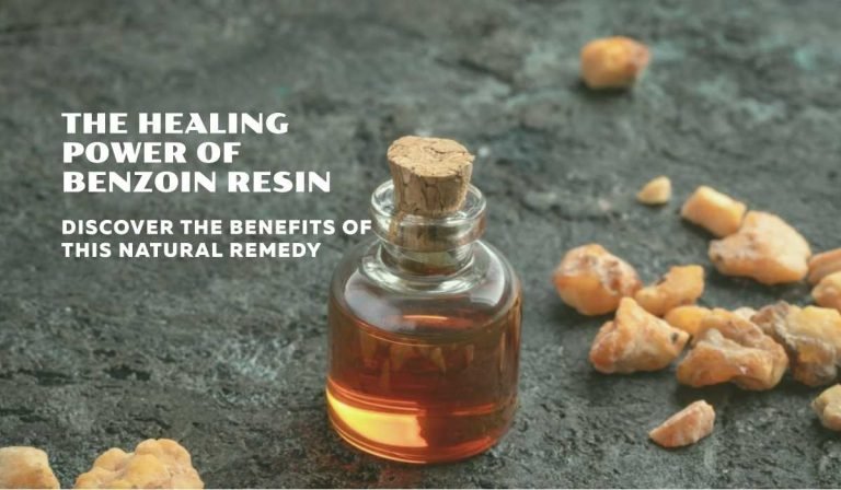 Benzoin Resin Benefits