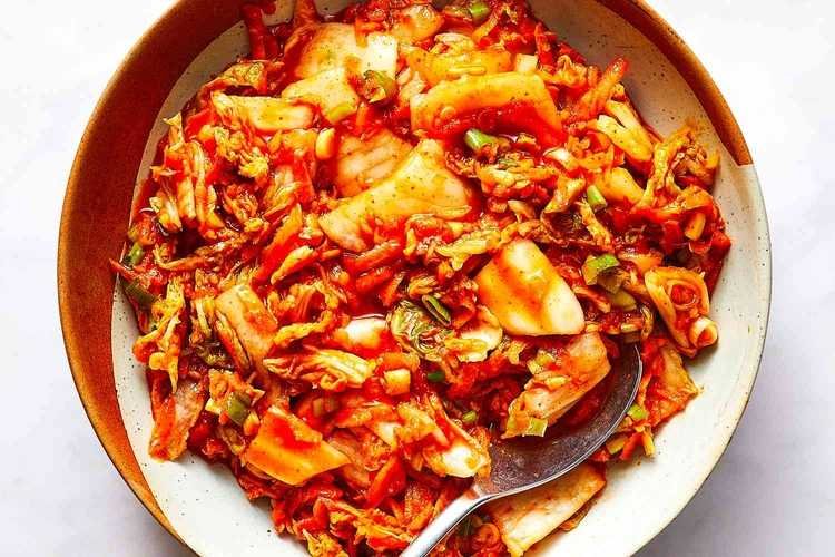 Korean Sriracha Kimchi