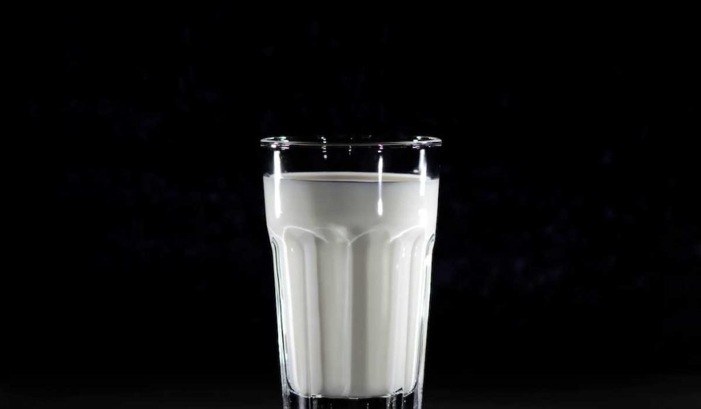 A Glass full of milk