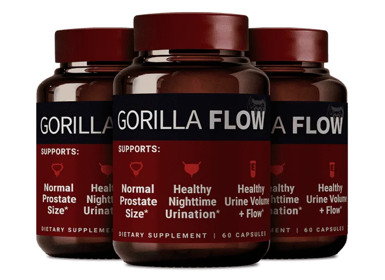 Gorilla flow 3-pack supplement image