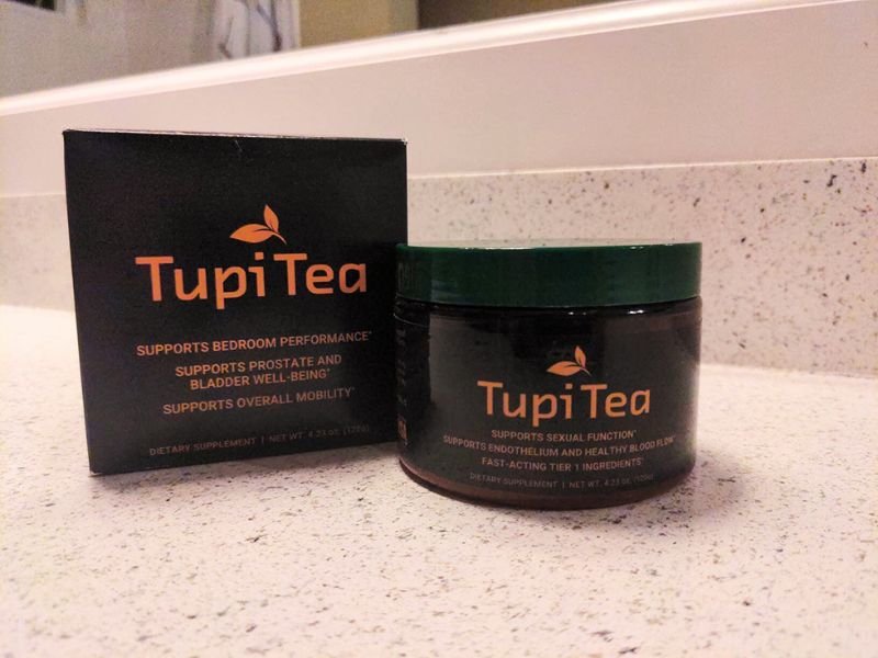 Tupi Tea on Kitchen table