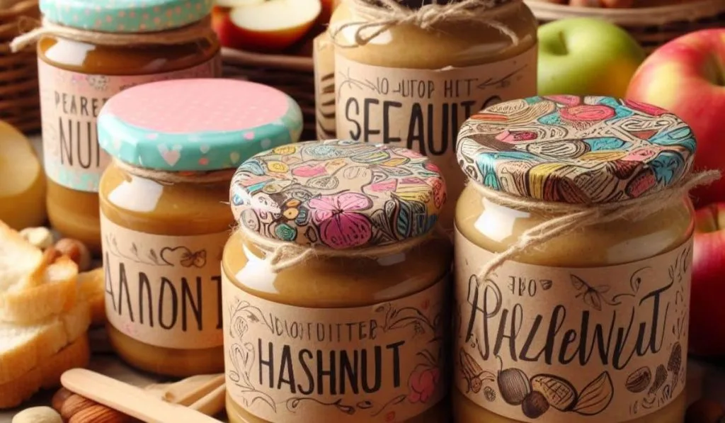 Jars of Nut Butters