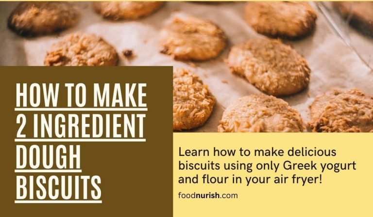 2 Ingredient Dough Biscuits Air Fryer Recipe With Greek Yogurt