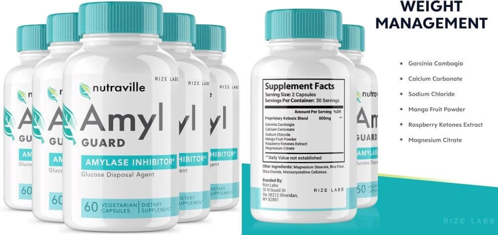 Fake Amyl Guard supplement on Amazon