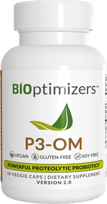 New Packages of the Bioptimizers P3-OM Probiotics Supplement