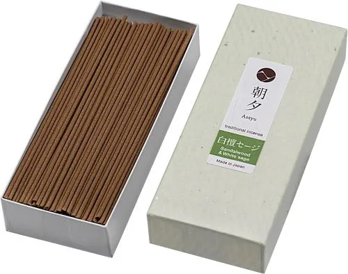 Traditional Sandalwood & White Sage Incense Sticks