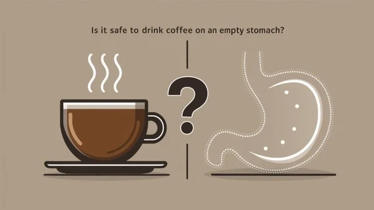 Is it safe to drink coffee on an empty stomach?