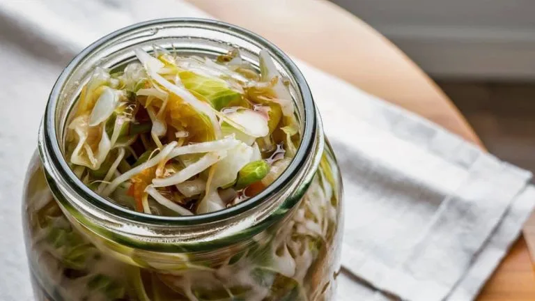 How To Make Fermented Cabbage (Sauerkraut Recipe)