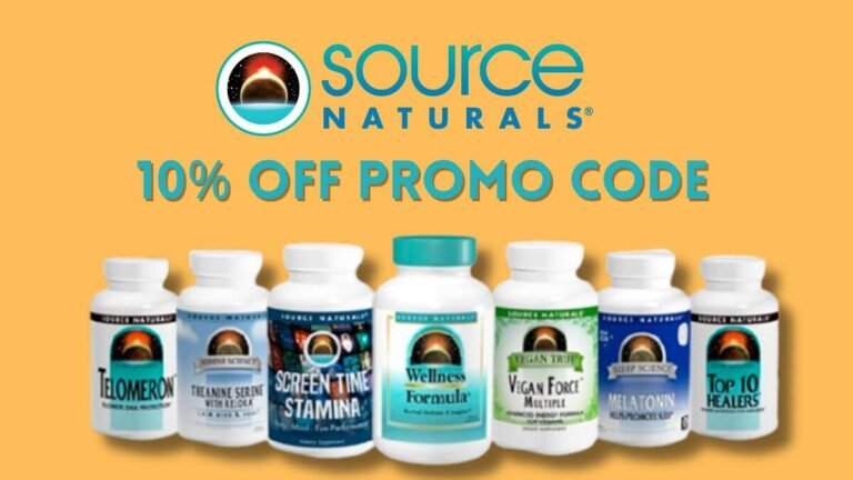 Source Naturals Discount Code Featured Image