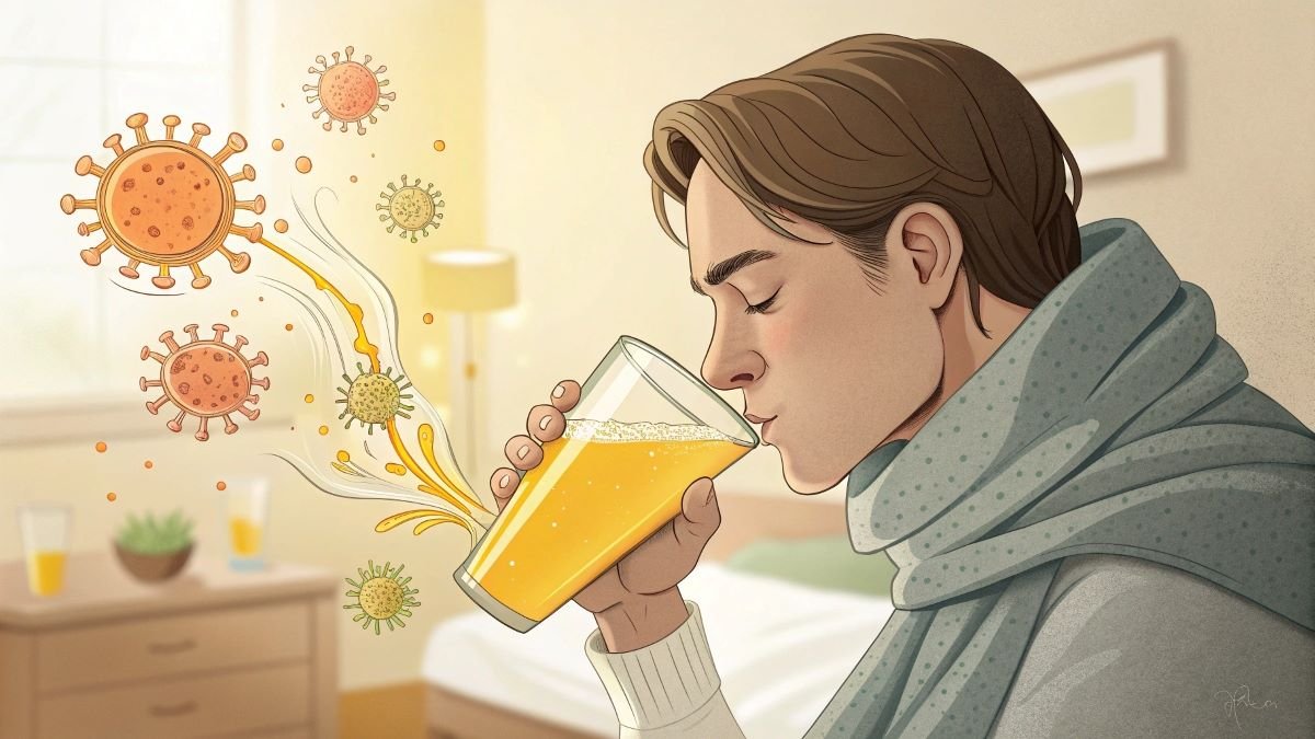 Realistic representation of parasites in human gut