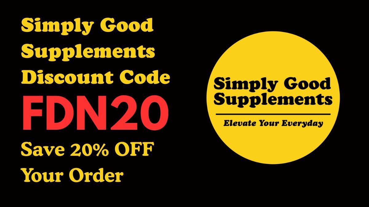 Simply Good Supplements Discount Code