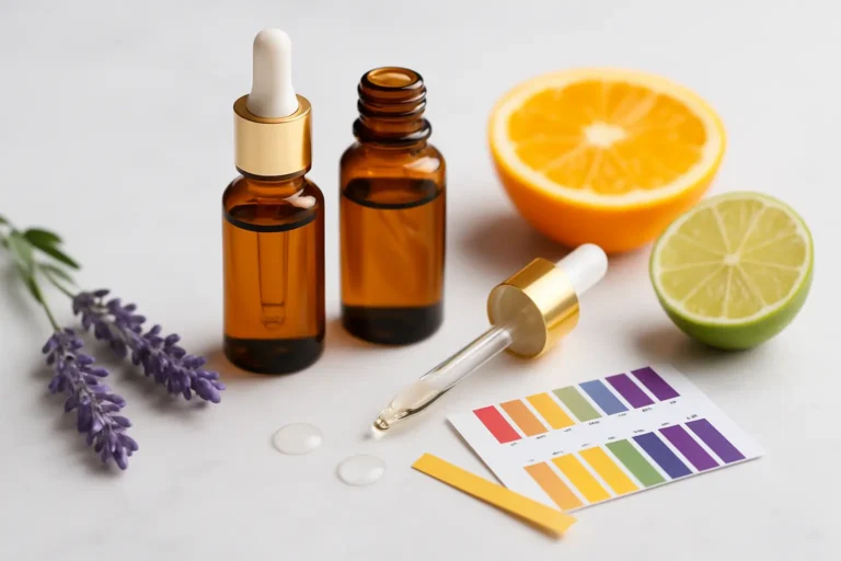 Essential oils and purity test