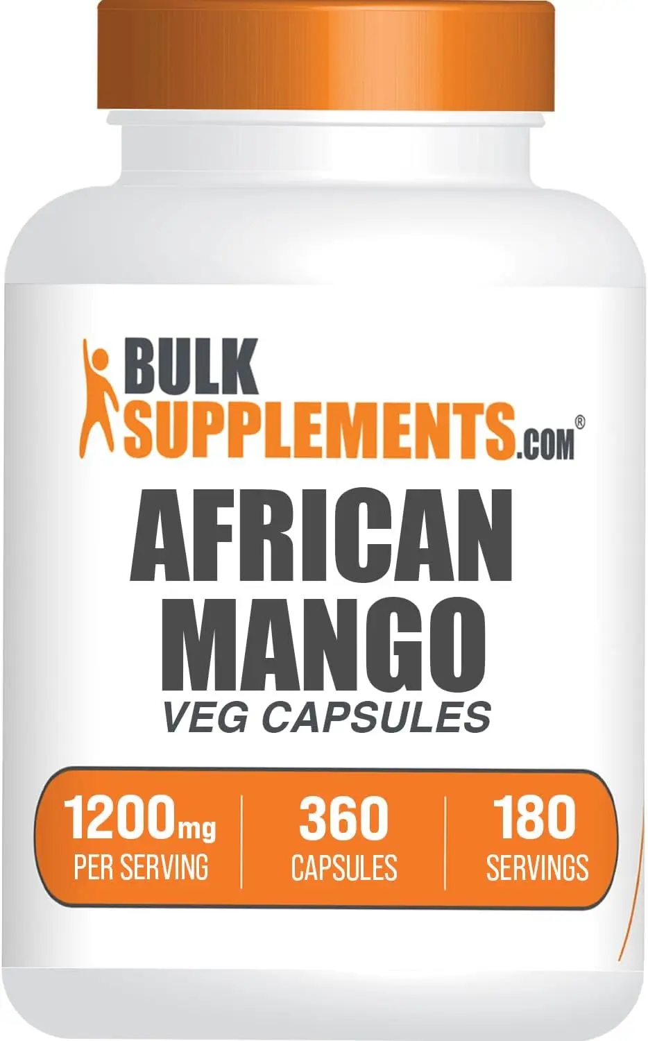 BulkSupplements African mango extract powder for custom dosing.