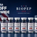 BioPep USA discount code FN10OFF for 10% off storewide on research peptides including GLP1-SEMA, BPC-157, GHK-Cu GLOW, and Sermorelin vials.