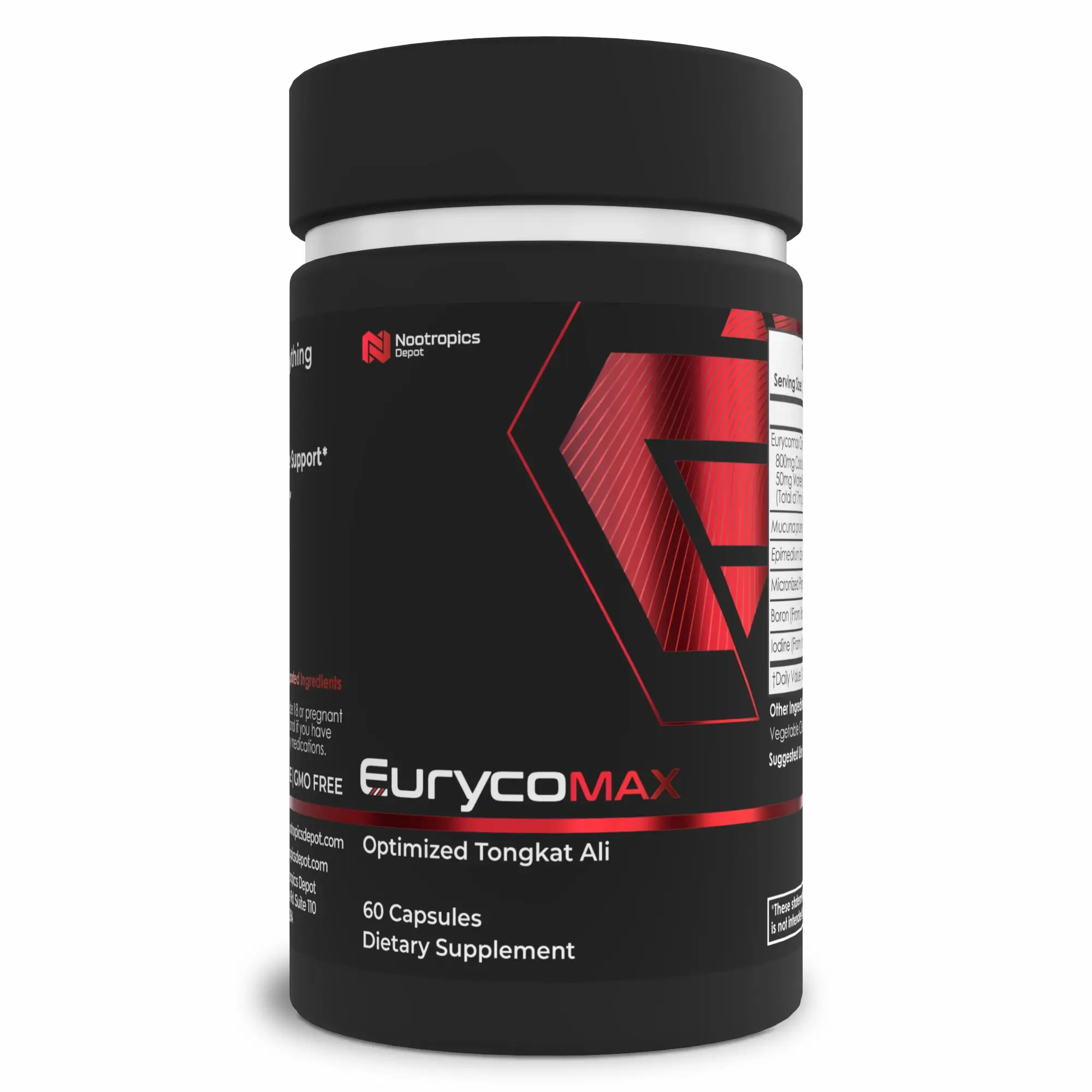Eurycomax Capsules | Optimized Tongkat Ali from Nootropics Depot